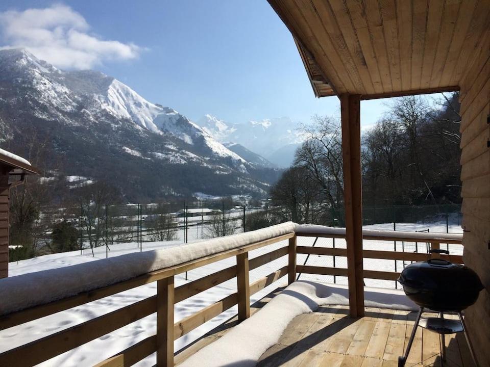Chalet De L'Ours Brun, Gite 3 Etoiles Gere-Belesten Exteriör bild