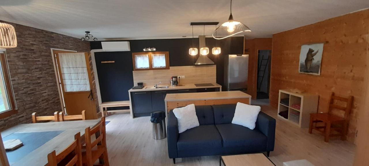 Chalet De L'Ours Brun, Gite 3 Etoiles Gere-Belesten Exteriör bild